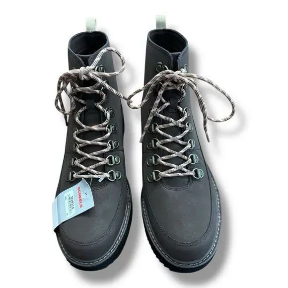 Teva Midform Lace-Up Waterproof Boots Brown Reconstituted Leather Women's Sz 10 - Picture 3 of 10